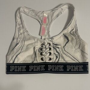 Victoria's Secret Pink Marble Sports Bra